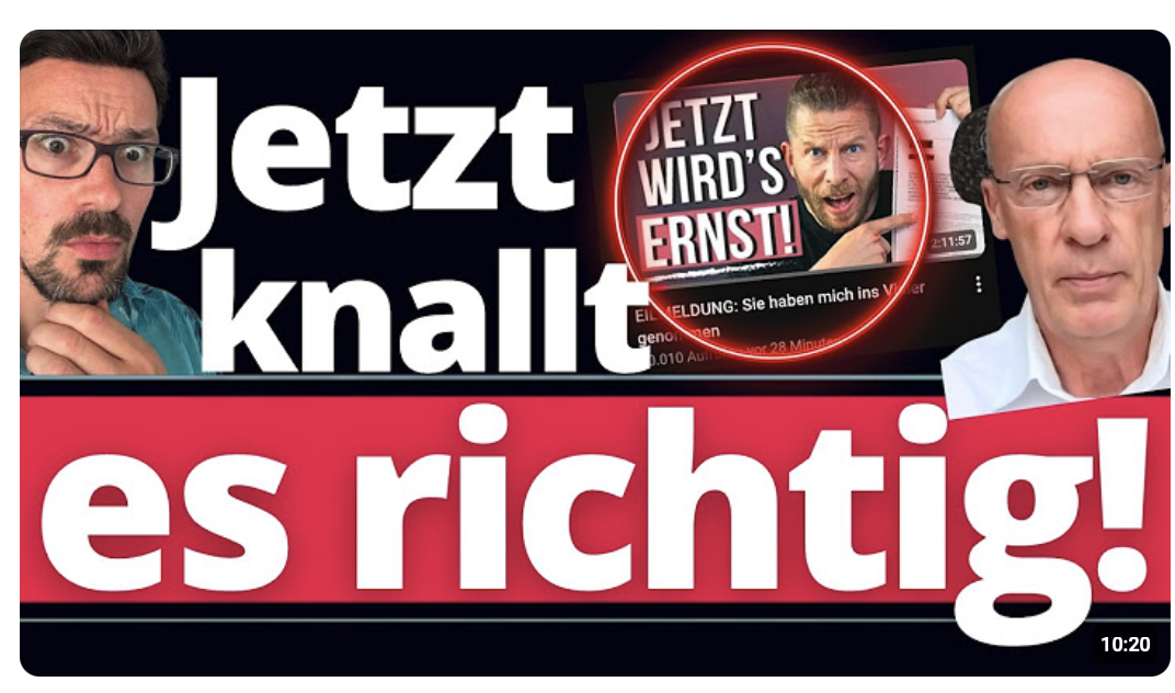EILMELDUNG: Sie haben mich ins Visier genommen