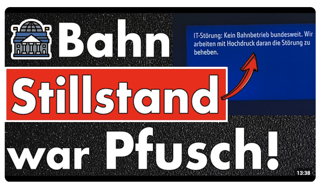 Bundesweiter Stillstand wegen grobem Pfusch! Netzwerkkomponenten im laufenden Betrieb getauscht!