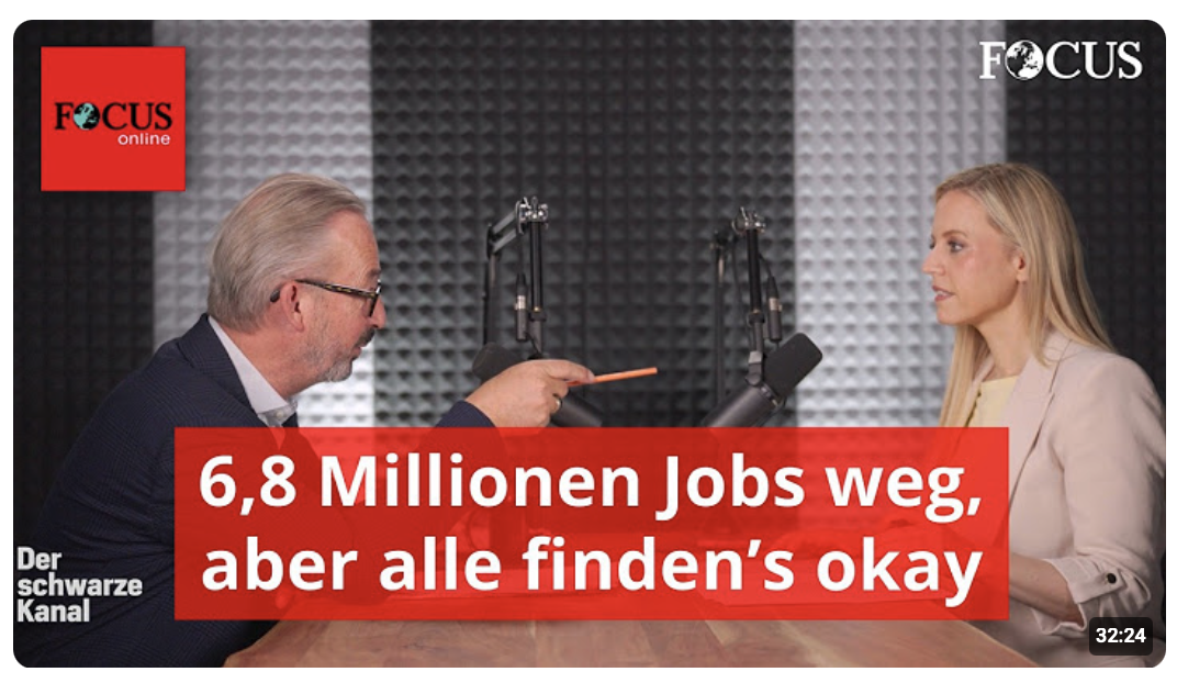 Bärbel Bas im Glück: 6,8 Millionen Jobs weg, aber alle finden’s okay