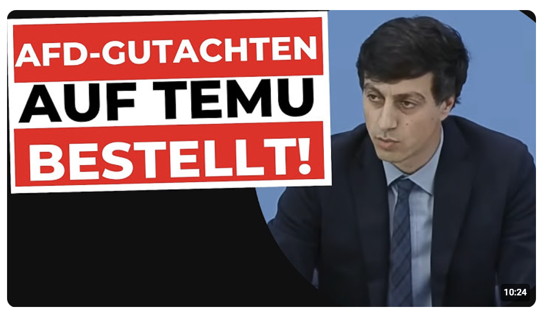 Krasse KI-Lügen (AfD-Gutachten)! | Gesellschaft für Freiheitsrechte