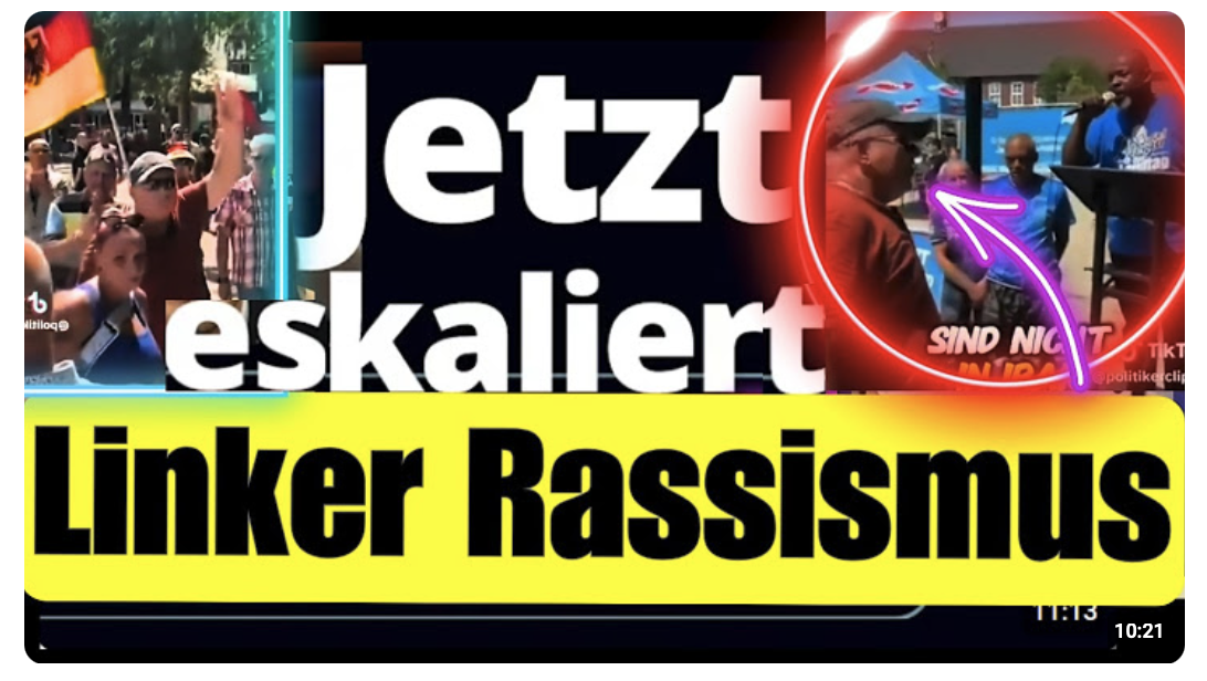 „gehen Sie zurück wo sie herkommen“ – Linker Rassismus eskaliert bei AfD-Veranstaltung von Menga