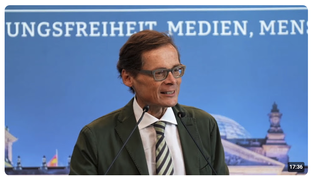 «Forcieren Sie die Meinungsfreiheit!»: Roger Köppel am AfD-Demokratiekongress über die freie Rede