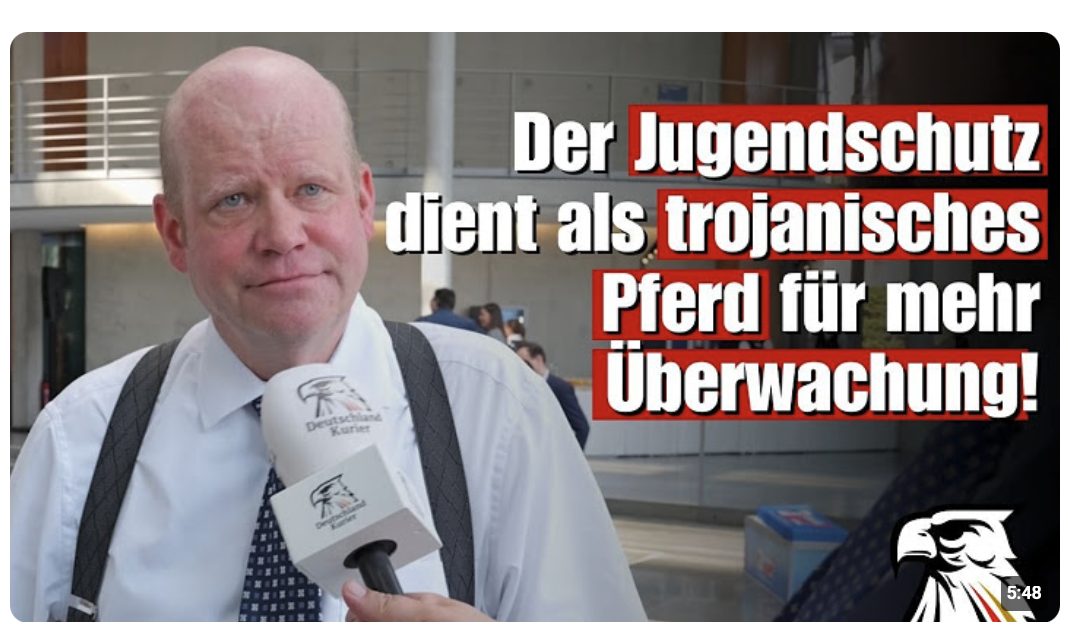 Verfassungsrechtler Vosgerau warnt: Jugendschutz dient als trojanisches Pferd für Überwachung!