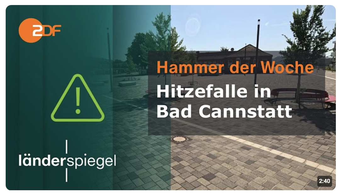 Hitzefalle in Bad Cannstatt I Hammer der Woche vom 27.06.26 I ZDF