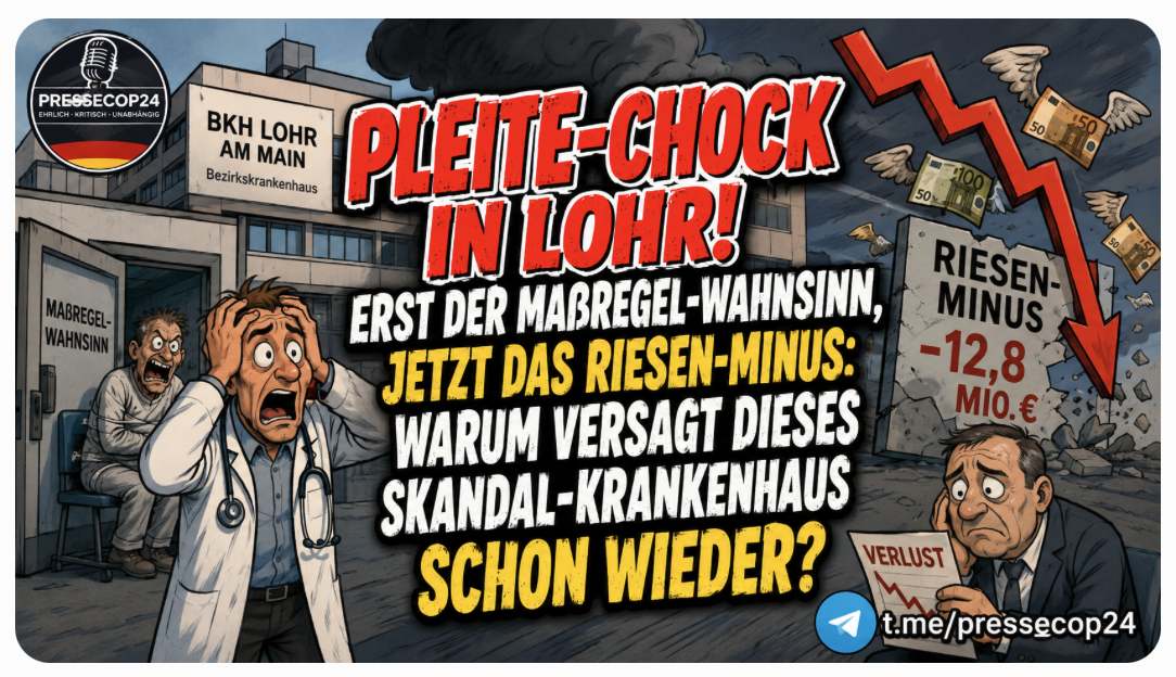 PLEITE-CHOCK IM BKH LOHR AM MAIN!