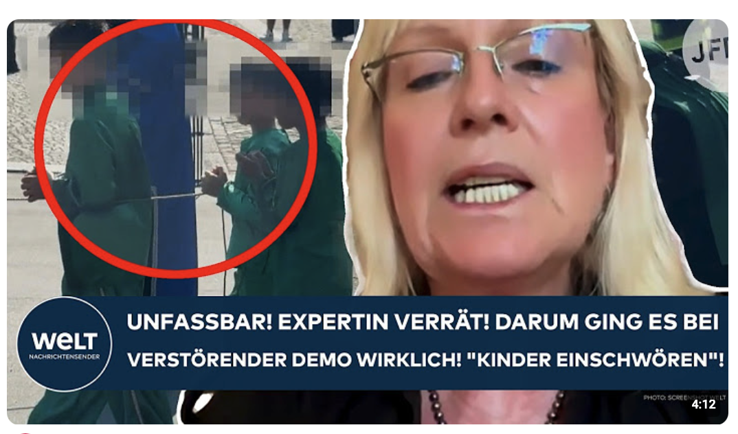 BERLIN: Unfassbar! Expertin verrät! Darum ging es bei der Demo wirklich! „Kinder darauf einschwören“