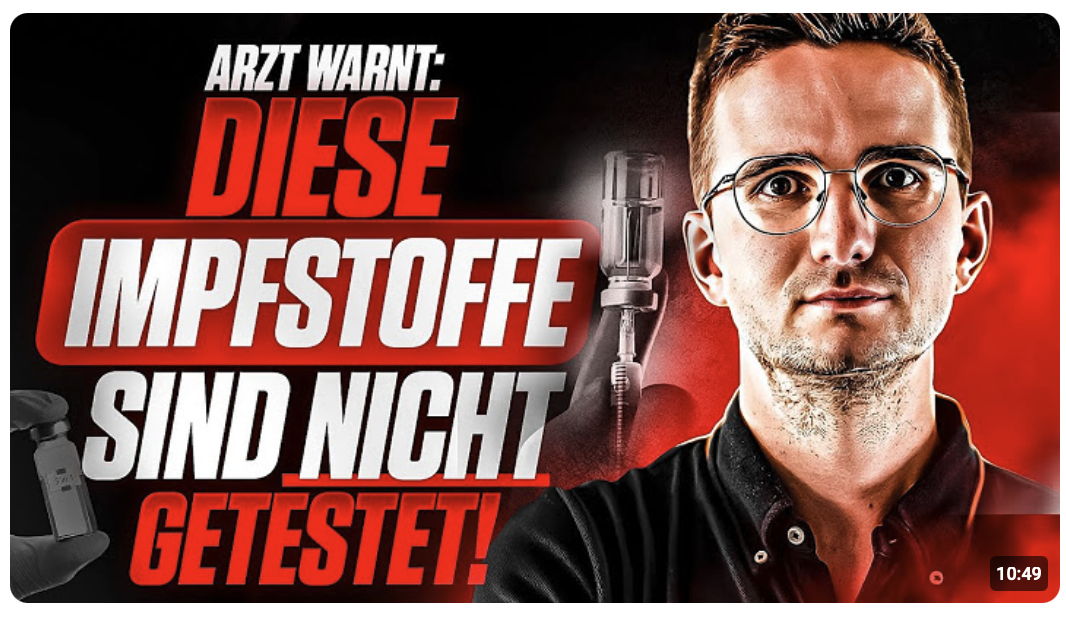 ARZT SCHLÄGT ALARM: DIESE Impfstoffe sind NICHT GETESTET! (Aktueller Anlass)