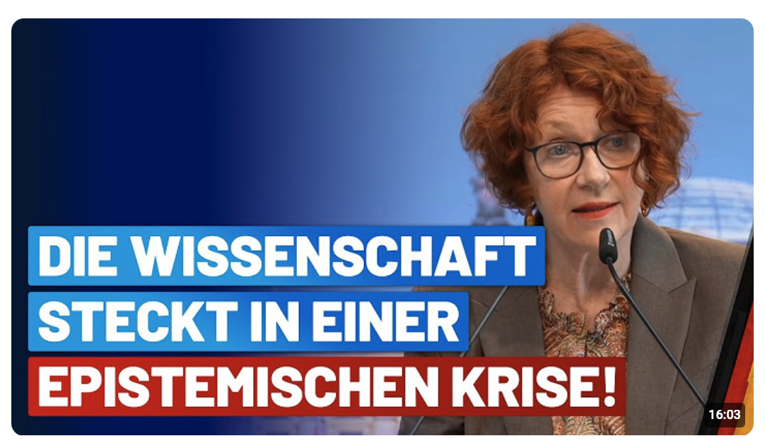 Ulrike Guérot zur Meinungsfreiheit in der Wissenschaft! – Demokratiekongress der AfD-Fraktion