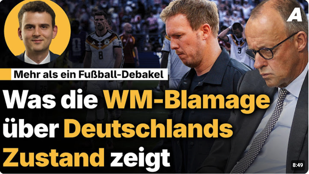 Merz, Nagelsmann, Lauterbach: peinliche Haltung zum WM-Blamage