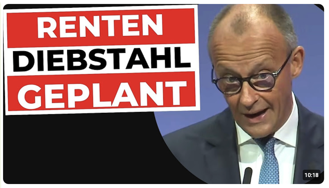 Kanzler Merz plündert DEIN Konto! | Kapitalrente 2026
