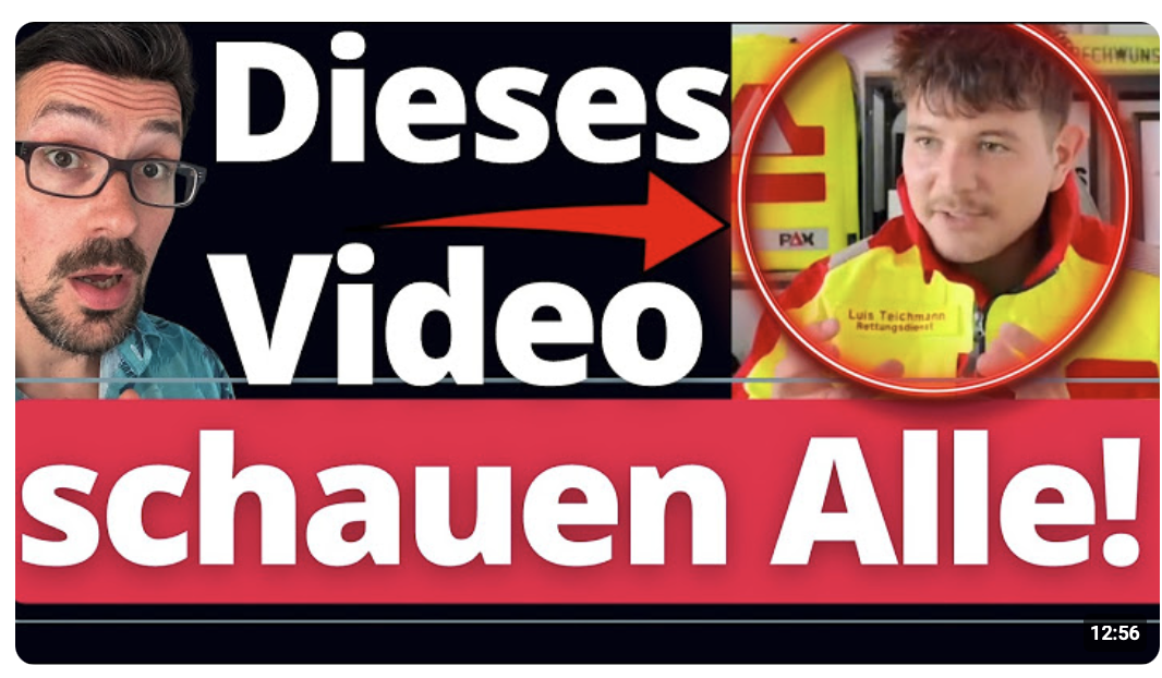 ACHTUNG: Rettungssanitäter spricht das Unsagbare aus! Was hier eigentlich läuft!