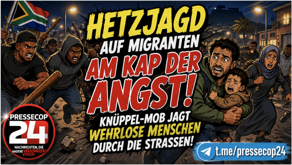 HETZJAGD AUF MIGRANTEN AM KAP DER ANGST!