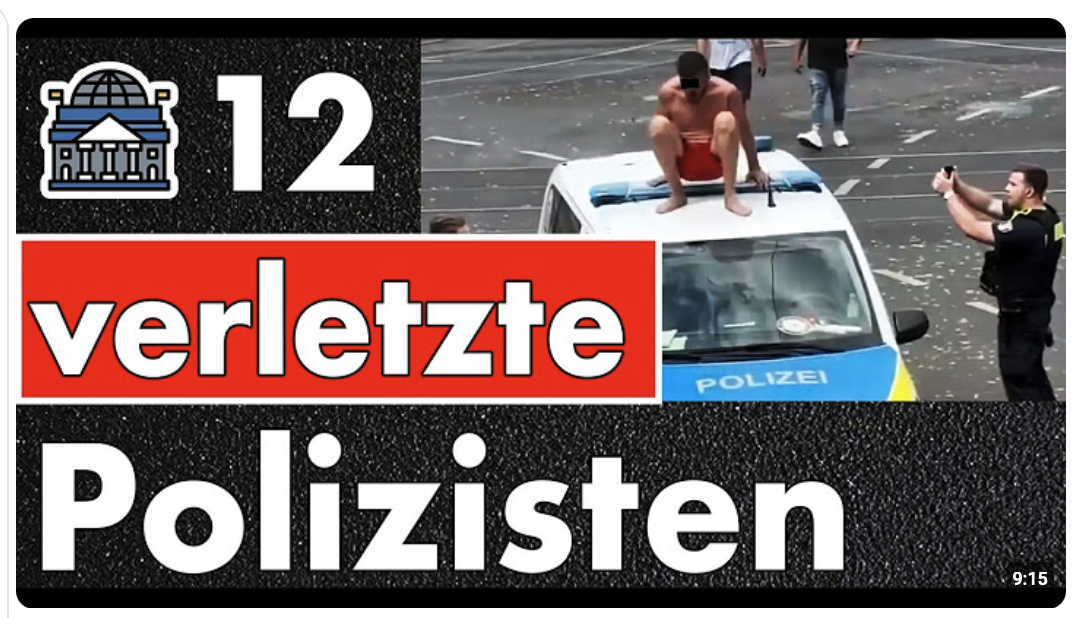 Eskalation in Slumcity an der Spree: 12 verletzte Beamte – 11 verletzten sich selbst!