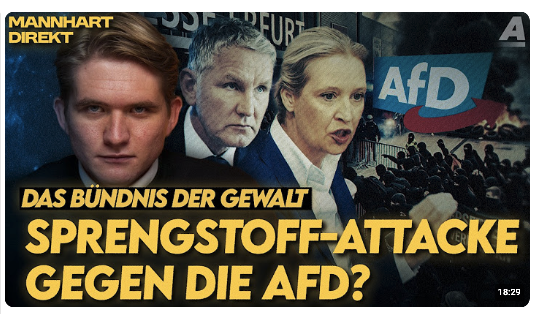 Sie unterstützen offen politische Gewalt – Mannhart Direkt