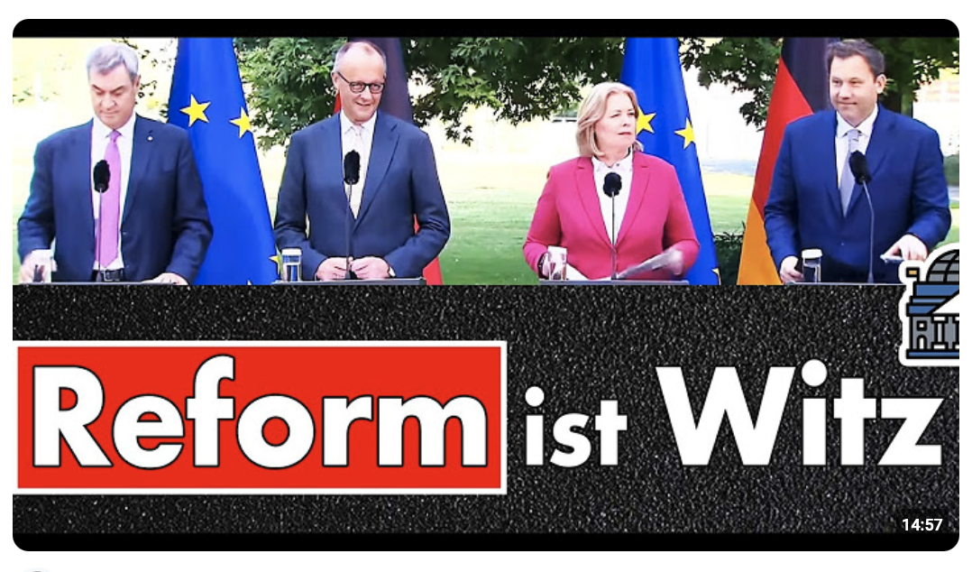Große Ankündigung, viele Gesetze, absolut keine Wirkung! Trojanisches Pferd zur Sommerpause!