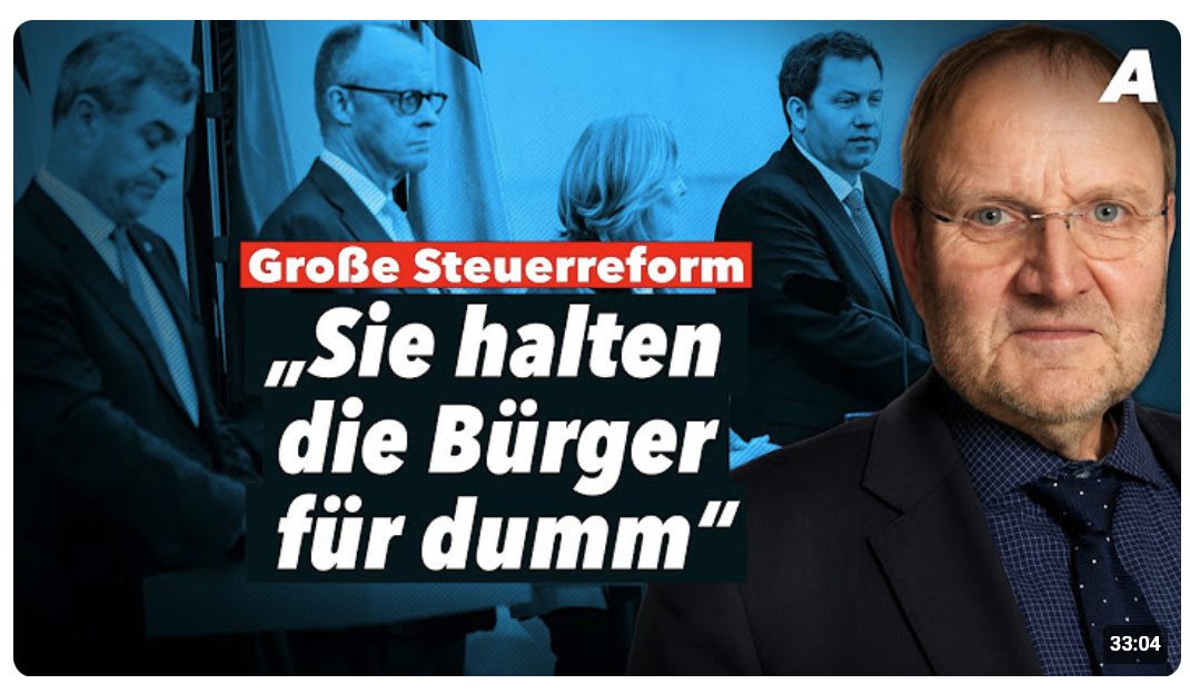 „An der Grenze zum Betrug“ – Ralf Schuler analysiert Reformpaket