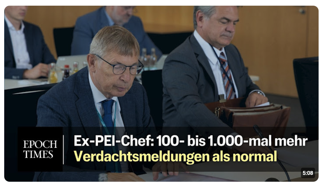 Ex-PEI-Chef zur COVID-19-Impfung: Keine Dunkelziffer an nicht gemeldeten Verdachtsfällen