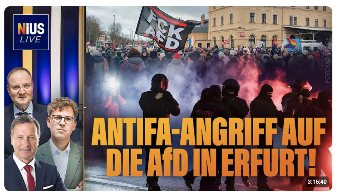 Wie der Staat mit Millionen Euro Steuergeld den Angriff auf sich selbst zahlt | NIUSLive, 03.07.26
