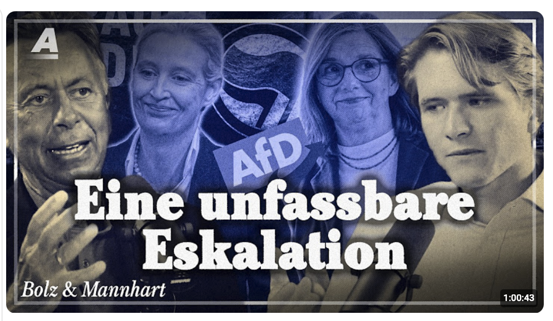 Erfurt wird brennen: Der Kampf gegen die AfD und seine erschreckenden Wurzeln – Bolz & Mannhart