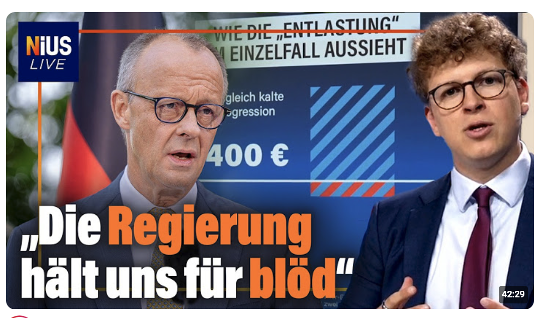 Kanzler Merz verspricht 600 Euro – am Ende zahlen Familien drauf | NIUS Live