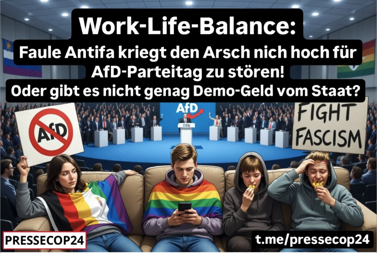 Skandal beim AfD-Parteitag in Erfurt! Die nächste große PR-Ente ist davongeflogen – Behörden rechneten mit Massen von Gegnern, doch nur wenige kamen und der Parteitag startete pünktlich! Erneutes Polizeiversagen auf Kosten des Steuerzahlers – Gibt es in den Führungsspitzen wirklich nur noch Versager?