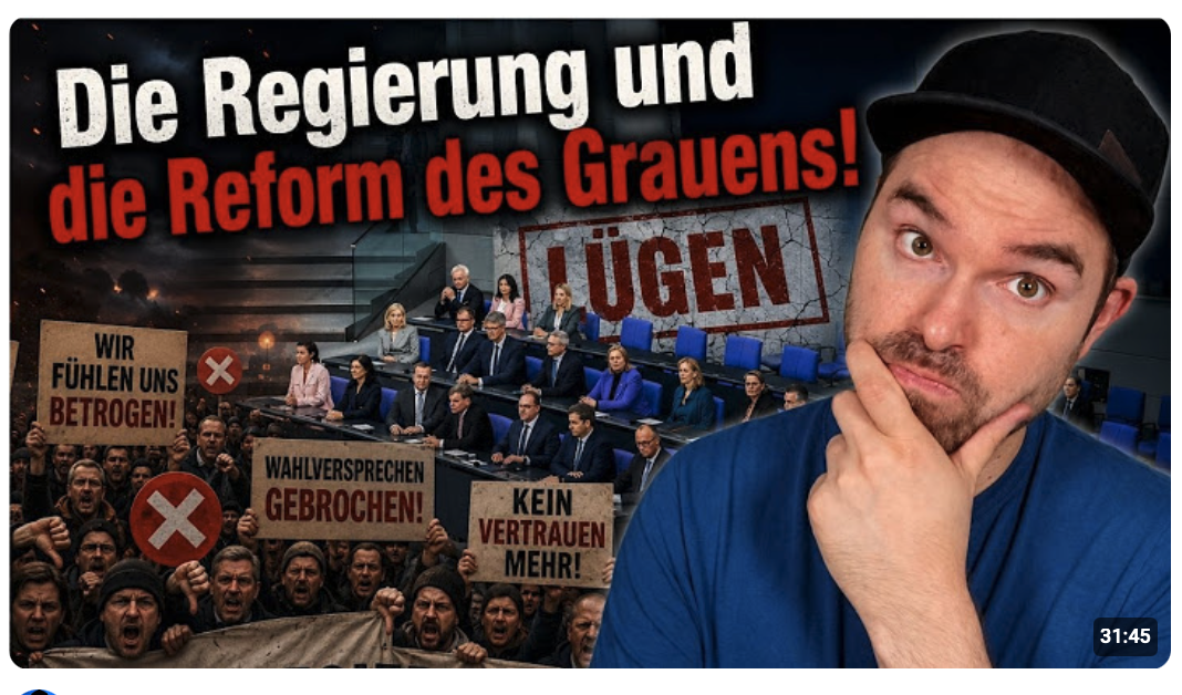Die Regierung und die Reform des Grauens!