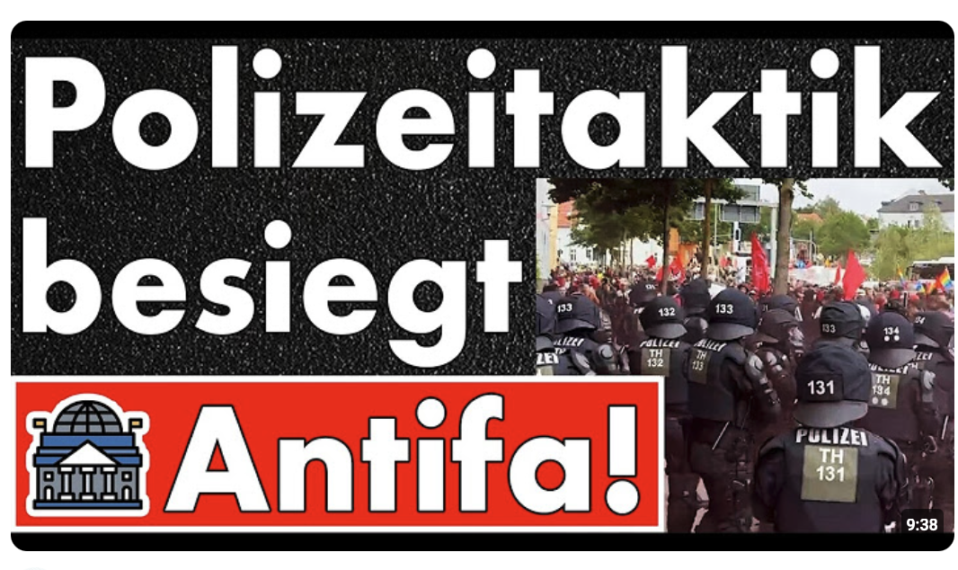 Antifa verschläft den Protest! AfD-Parteitag in Erfurt startet pünktlich dank genialem Polizei-Trick