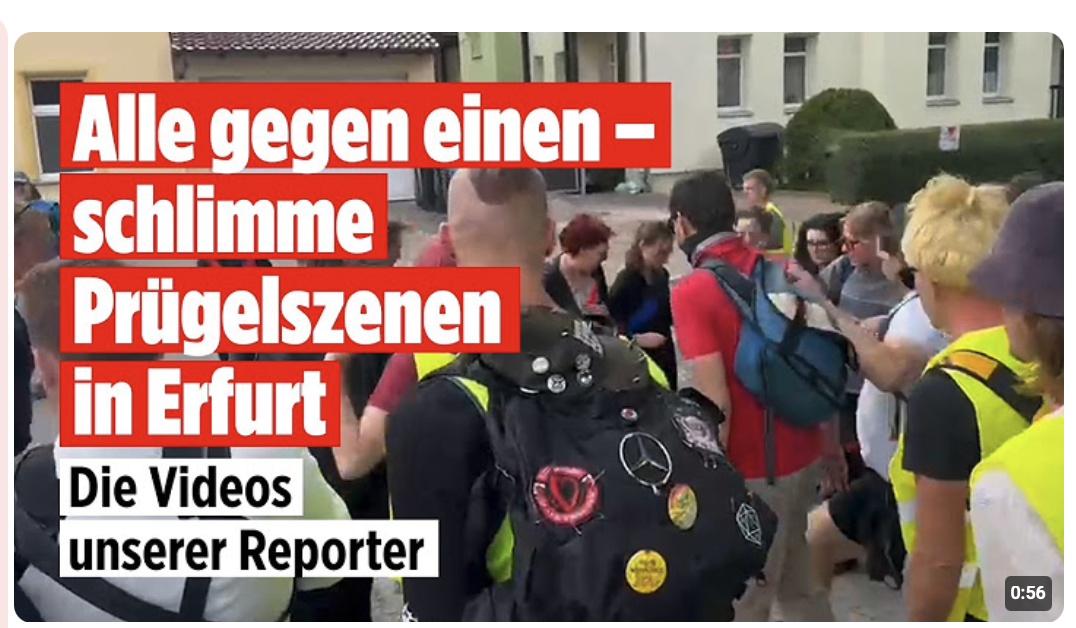 Eskalation bei AfD-Parteitag in Erfurt! Mutmaßlich rechter Streamer gerät ins Visier!