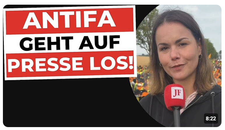 ERFURT: ANTIFA greift Journalisten AN! (Junge Freiheit in Gefahr) | AfD-Parteitag 2026