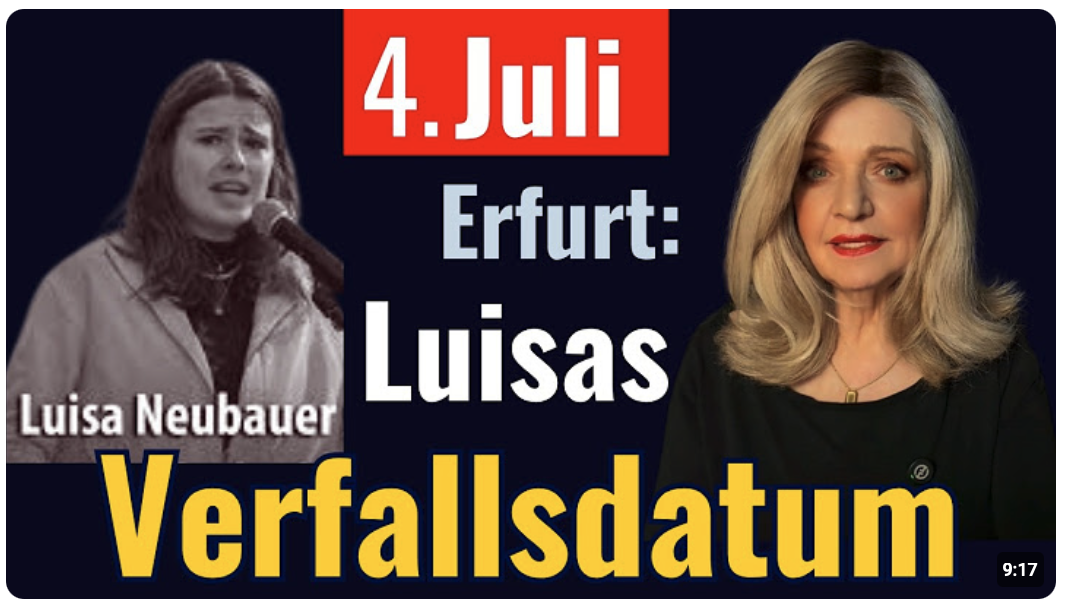 Erfurt: Wenn ein „Stern“ verglüht | Zwischenbilanz der Blamage von Luisa Neubauer