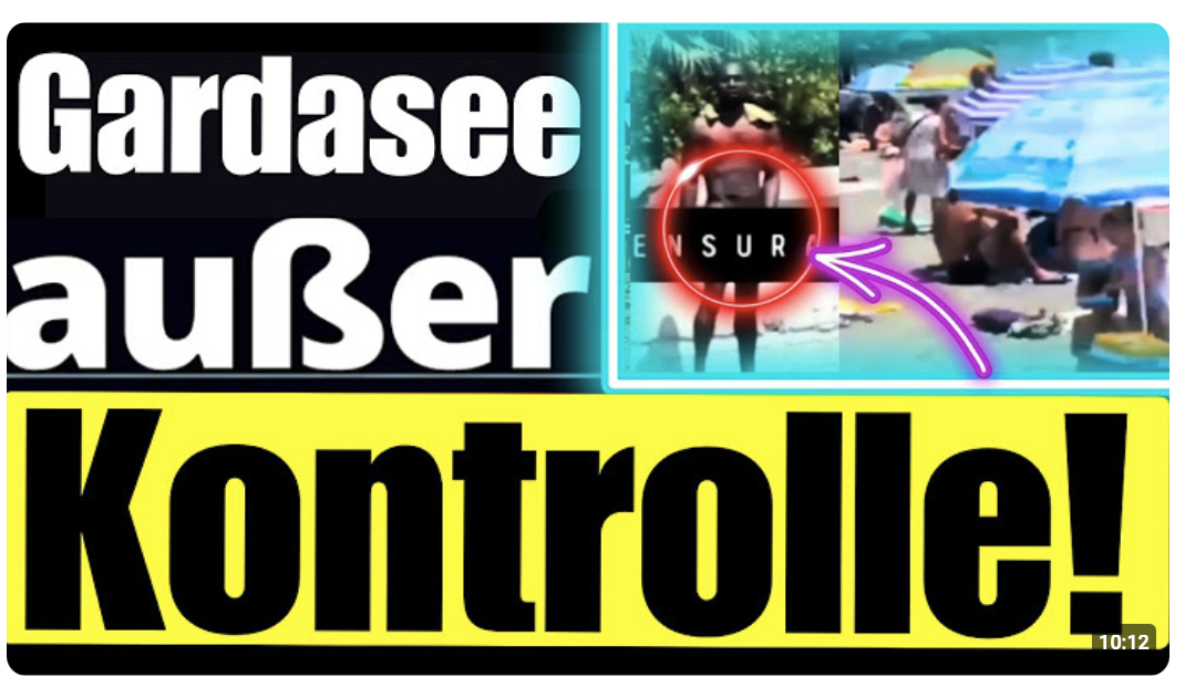 Gardasee sehr bunt