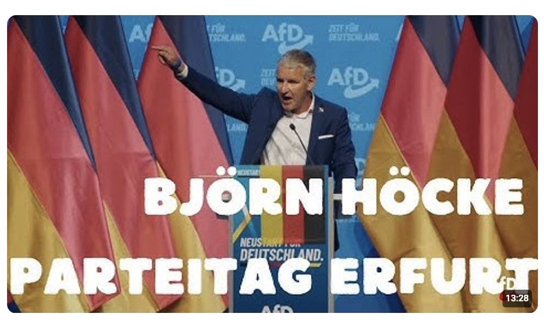 Auftaktrede AfD Bundesparteitag Björn Höcke – Erfurt, 04.07.26