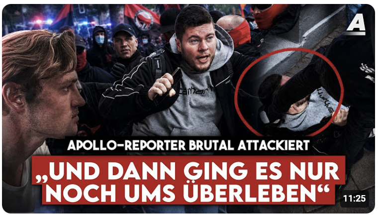 Tritte gegen den Kopf bei AfD-Parteitag: Antifa attackiert unsere Reporter