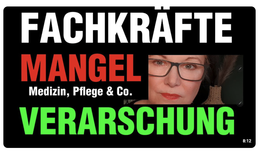 Künstlicher FachkräfteMangel in Medizin, Pflege & Co