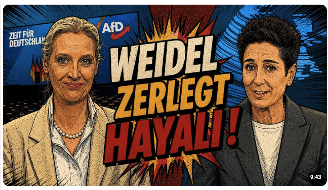 HERRLICH: Alice Weidel zerlegt Dunja Hayali