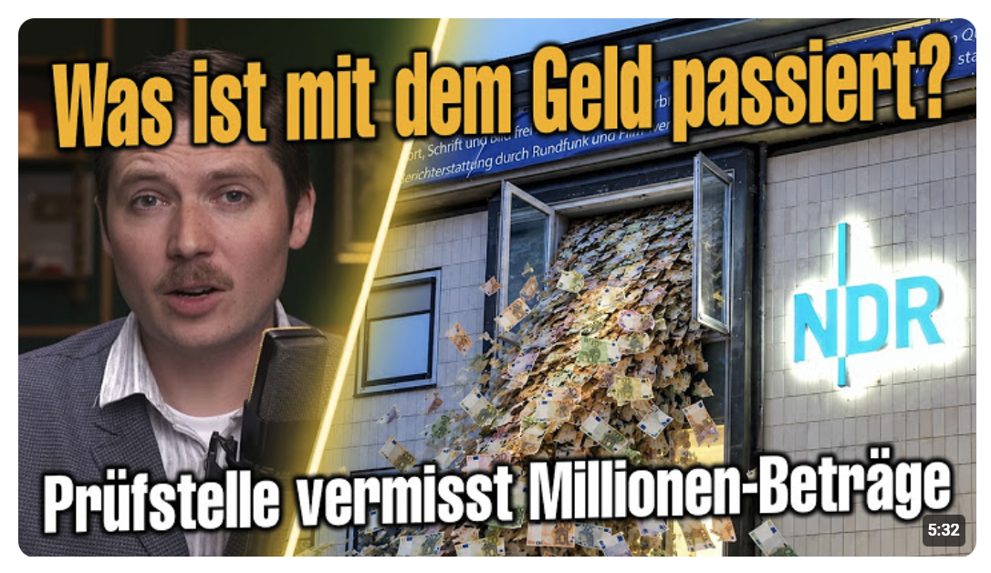 NDR-Skandal: Gelder können nicht belegt werden
