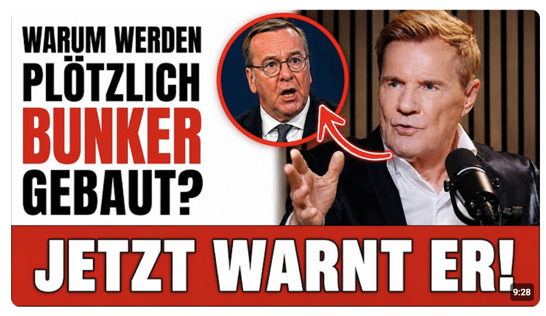  Dieter Bohlen schlägt Alarm: „Warum werden jetzt Bunker gebaut?“