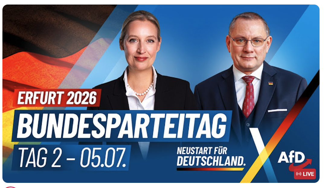 AfD Bundesparteitag in Erfurt – Tag 2