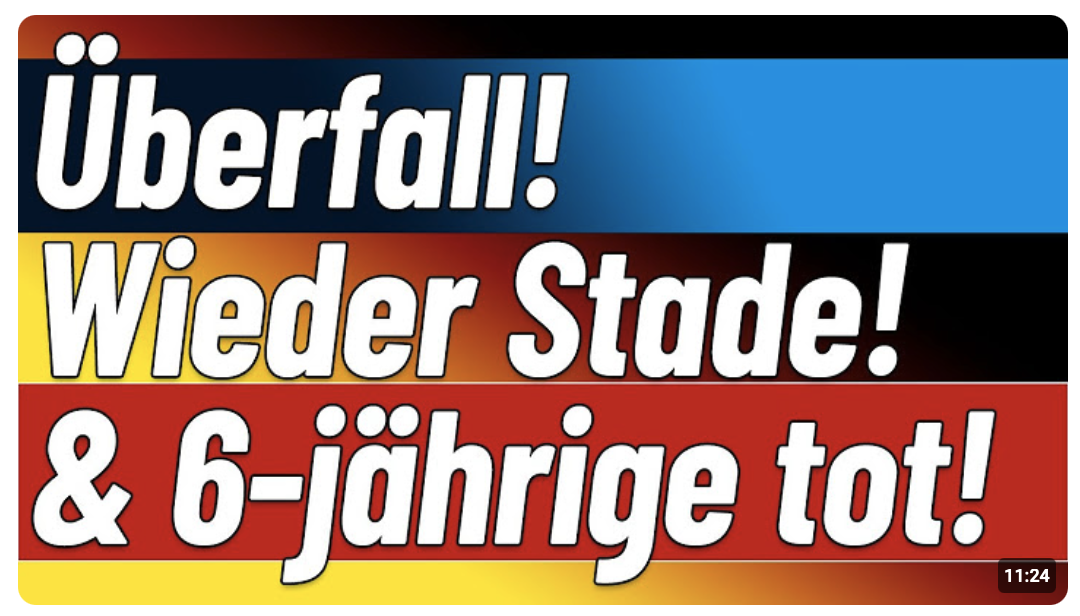 Uns schon wider Stade! +++ Weidel knallhart zu Hayali, Weltklasse! +++ 6jährige tot! Jugendamt pennt