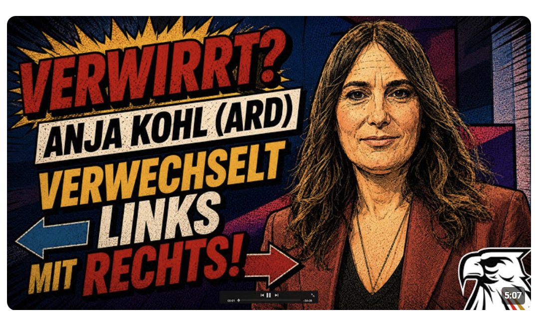 Nach linksextremem Angriff auf „Apollo News“: Anja Kohl (ARD) beschuldigt AfD