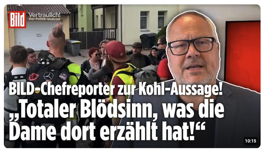 AfD-Parteitag in Erfurt: Entgleisung von ARD-Moderatorin nach Angriff | Vertraulich-Clips