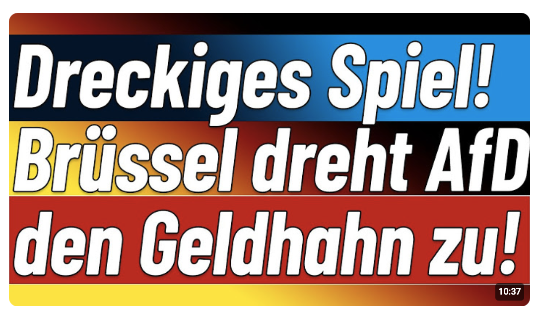 EU macht dicht! +++ Mord & Totschlag zum Wochenstart! +++ CDU ausgebuht! +++ Busfahrer betet im Bus!