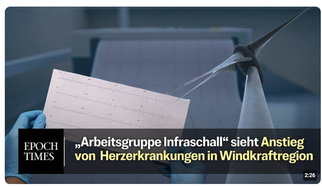 Infraschall geht ans Herz: Studie erkennt Erkrankungsrisiko durch Windräder