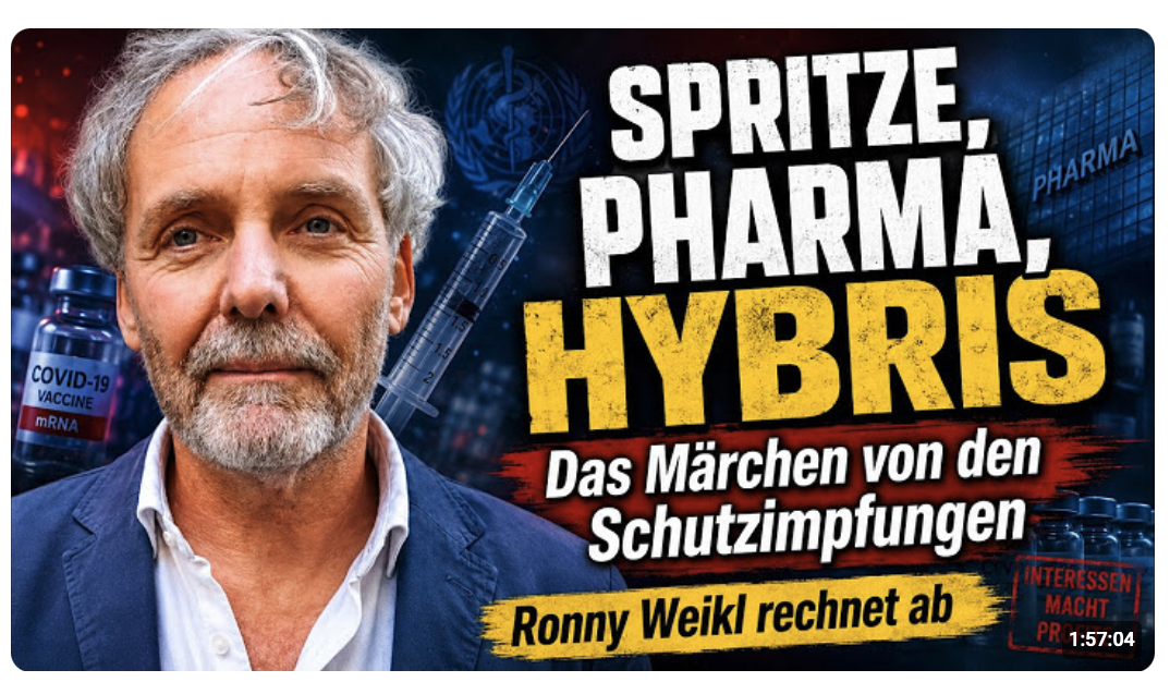 Spritze , Pharma, Hybris: Das Märchen von den Schutzimpfungen – Ronny Weikl rechnet ab
