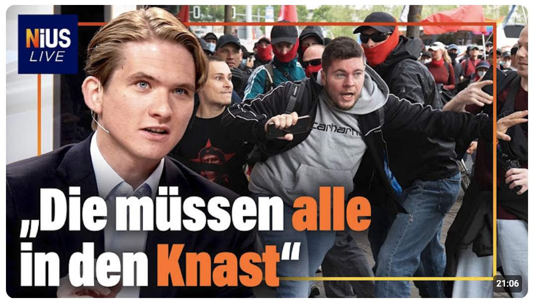 Erfurt: So perfide rechtfertigt „Widersetzen“ die Hetzjagd auf Apollo | NIUS Live