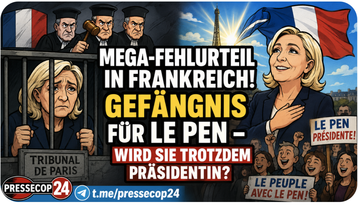 MEGA-FEHLURTEIL IN FRANKREICH! Gefängnis für Le Pen – Wird sie trotzdem Präsidentin?