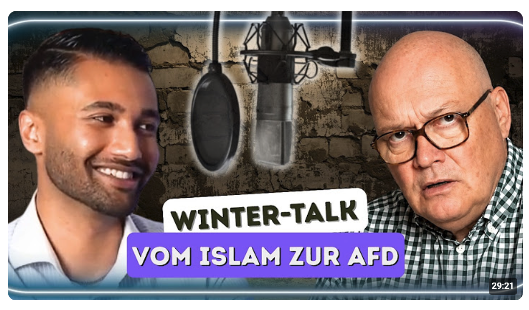 Vom Islam zum Christentum – und dann in die AfD? | Winter-Talk