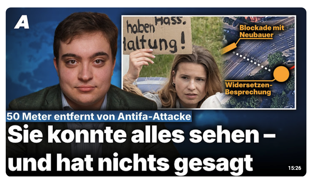 Antifa-Attacke von Erfurt: Das skandalöse Schweigen von Luisa Neubauer