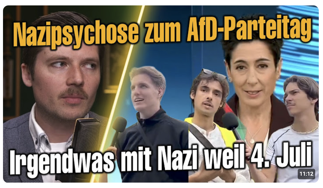 Die große NSDAP-Lüge zum 4. Juli und dem AfD-Parteitag