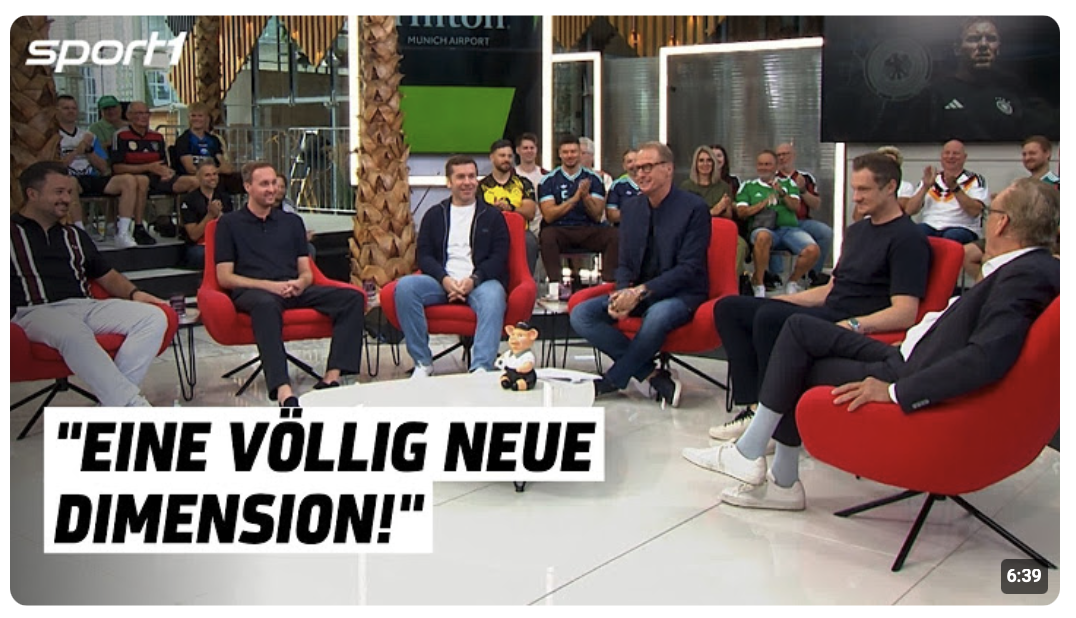 „Nagelsmann hat seine Mutter mitgehabt – was ist das denn?!“ | SPORT1 Doppelpass